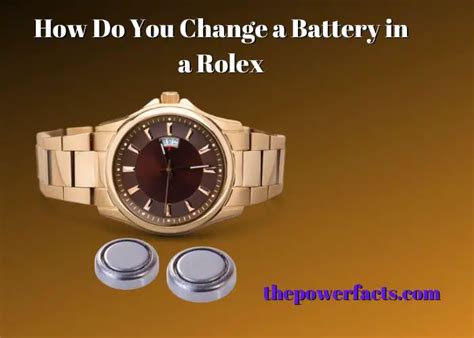 do rolex need batteries|how to replace rolex battery.